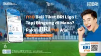 Beli Tiket Liga 1 Lewat Mobile Banking BRImo, Satset Nggak Perlu Ribet