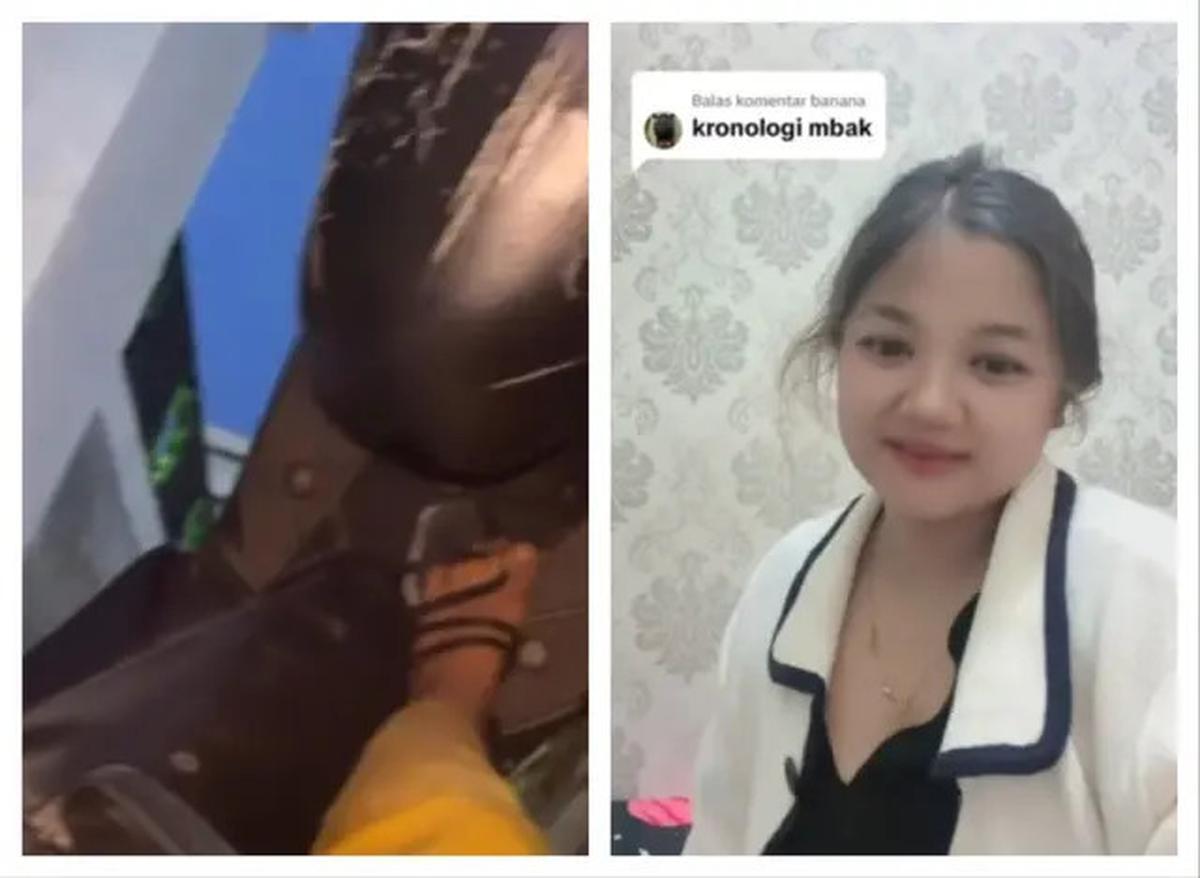 Bukannya Bangun, Cewek Ini Malah Bikin Video Saat Jatuh dari Motor dan Masuk Got