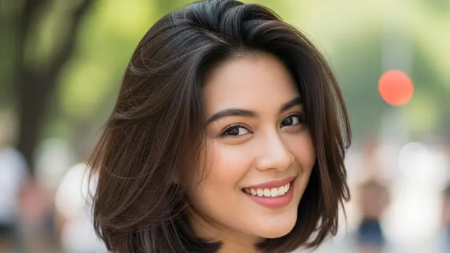 Ide Potongan Rambut Pendek Bervolume ala Korea untuk Wanita Aktif