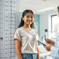 cara mengukur tinggi badan ©Ilustrasi dibuat Stable Diffusion