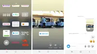 Instagram memperkenalkan sebuah fitur interaktif paling baru untuk pengguna, yakni Stiker Chat. Fitur ini bisa diakses di Instagram Stories. (Liputan6.com/ Agustin Setyo W)