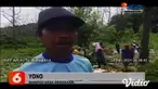 Puluhan warga di tengah hutan di Kabupaten Nganjuk, Jawa Timur, menggelar tradisi ritual wiwit kayu jati. Ritual digelar sebelum penebangan pohon jati sebagai doa agar selamat saat menebang.
