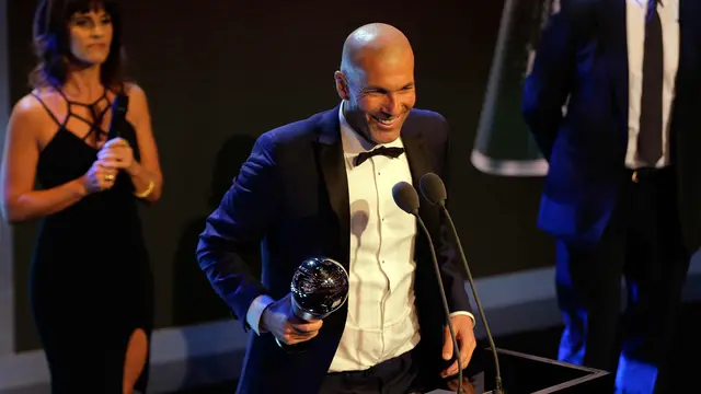 Pelatih Terbaik Dunia-Zinedine Zidane