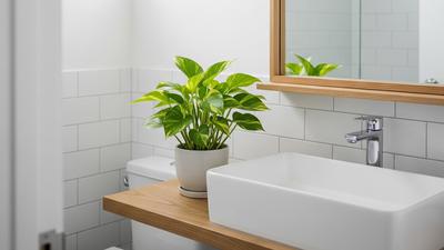7 Jenis Tanaman Pot yang Bikin Kamar Mandi Terasa Lebih Segar dan Hijau