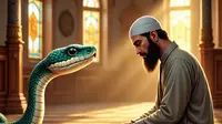 Petaka saat Ahli Ibadah Selamatkan Ular yang Catut Nama Allah dan Rasulullah, Nasibnya Begini