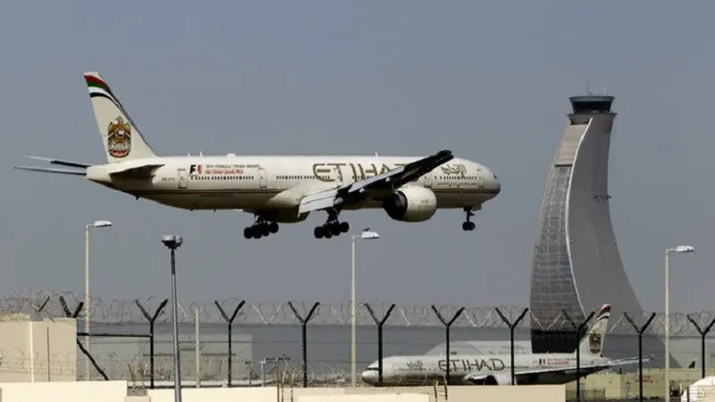 Etihad Airways maskapai penerbangan nasional milik Uni Emirat Arab (AP)