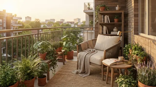 Ide Sudut Santai di Balkon Rumah