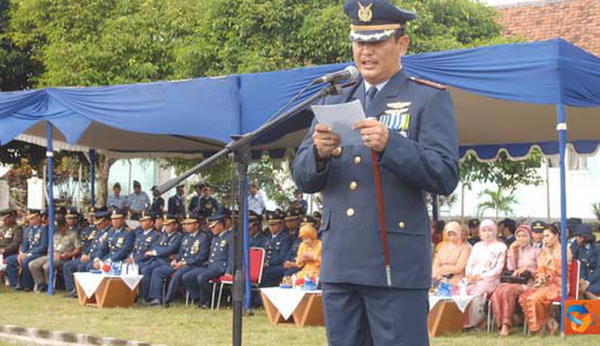 Citizen6, Subang: HUT TNI Angkatan Udara ke-65, di Lapangan Suryadarma Krida, Lanud Suryadarma, Subang, Sabtu (9/4). (Pengirim: Dodo)
