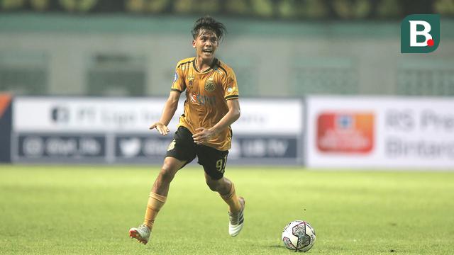 Pemain Bhayangkara FC David Maulana