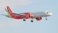 Pesawat VietJet Mendarat Darurat di Makassar, Ada Penumpang Sesak Napas