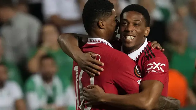 Anthony Martial - MU - Manchester United - Liga Europa - 6 Oktober 2022
