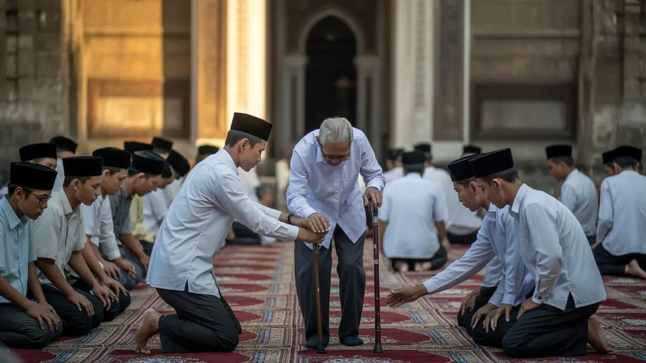 contoh sikap atau perilaku yang mencerminkan keterkaitan antara sila pertama dan sila kedua