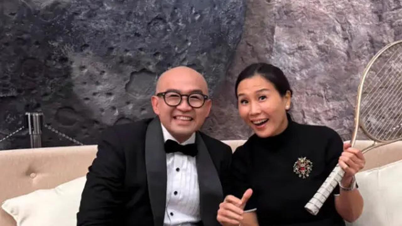 Foto Veronica Tan di Resepsi Luna Maxime, Tampil Elegan dengan Outfit Minimalis