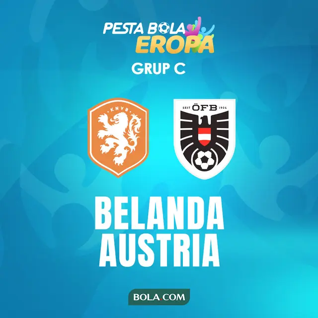 Piala Eropa - Euro 2020 Belanda Vs Austria