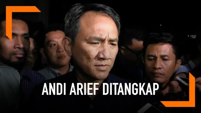 Wakil Sekertaris Jenderal Partai Demokrat Andi Arief ditangkap di sebuah hotel karena diduga menggunakan narkoba.