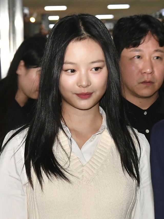 Hanni NewJeans. (Kim Min-Hee/Pool Photo via AP)