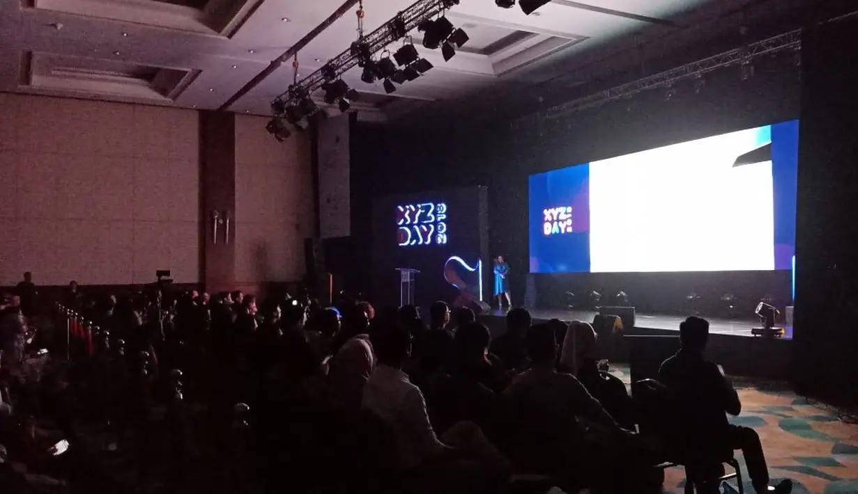 Di acara persembahan KapanLagi Youniverse (KLY) ini para milenials bakal mendapatkan insight mengenai dunia konten dan media dari lintas generasi. Terlihat para peserta telah memadati lokasi acara. (Adrian Putra/Bintang.com)