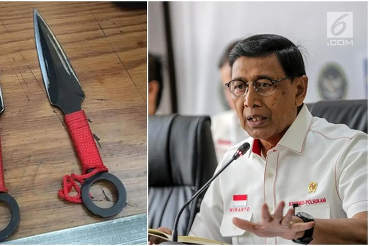 5 Fakta Kunai, Senjata yang Digunakan untuk Menusuk Wiranto