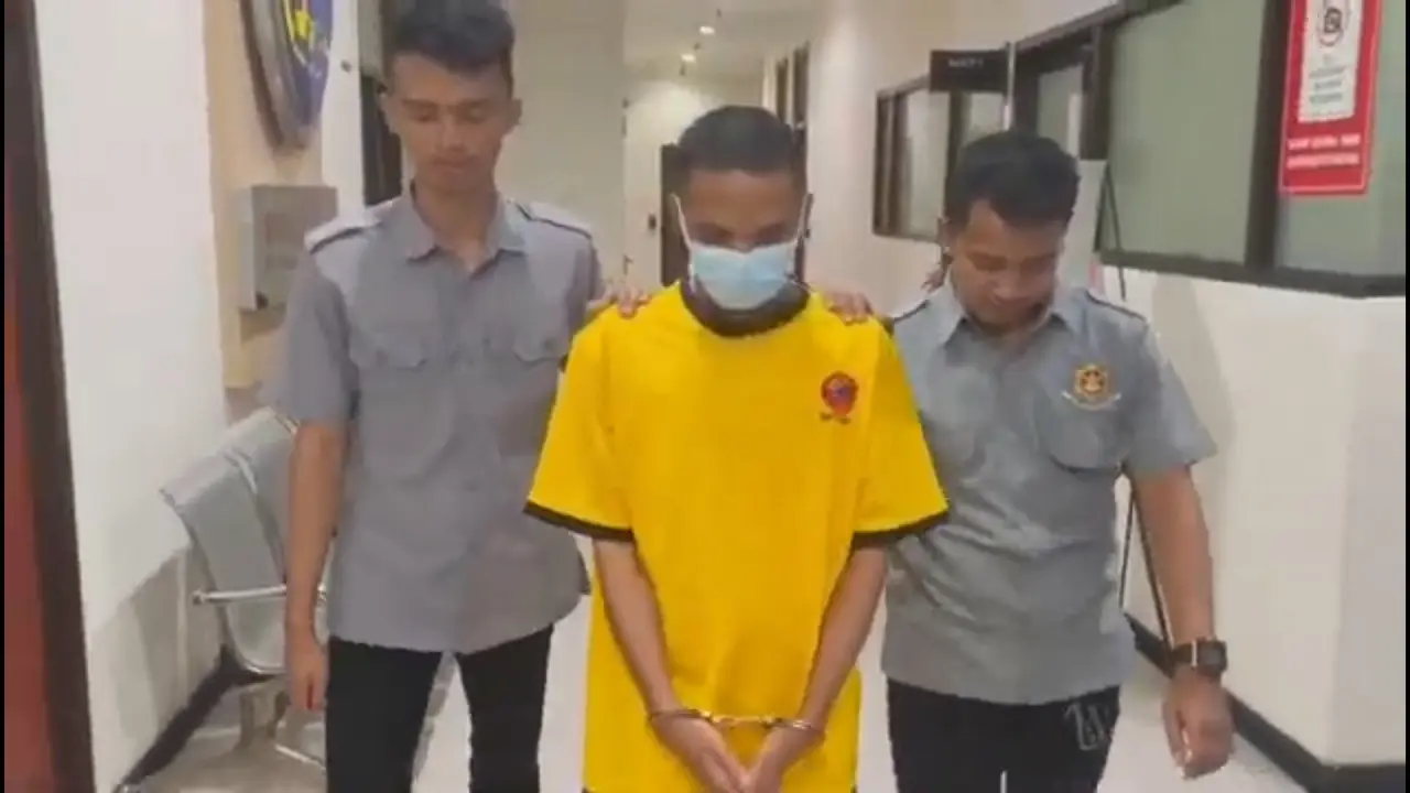Subdit Siber Direktorat Kriminal Khusus Polda Jawa Barat meringkus pelaku penyebaran konten Vidio Original Series berjudul Happy Birth-Die tanpa izin. (Liputan6)