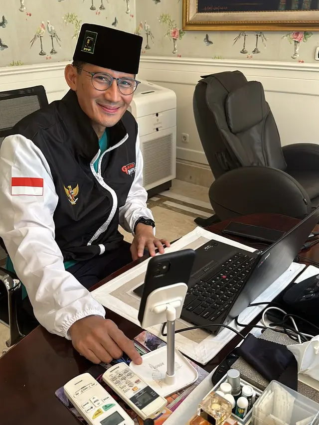 Ketua Badan Pemenangan Pemilu (Bappilu) Partai Persatuan Pembangunan (PPP), Sandiaga Salahuddin Uno