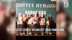 Kejadian nahas terjadi di sebuah kontes rebana wanita.