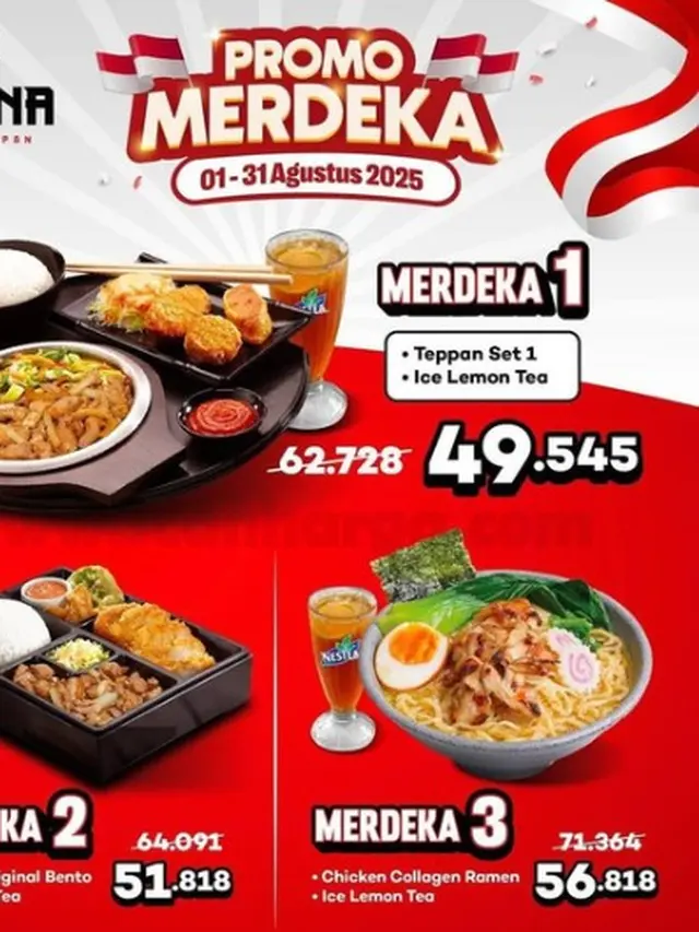Gokana Ramen & Teppan – Paket Merdeka Mulai Rp49.545