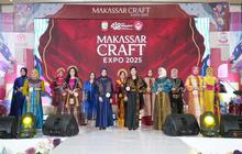 Pesona Wastra Lokal Makassar Bersinar di Lomba Fashion Show Makassar Craft Expo 2025