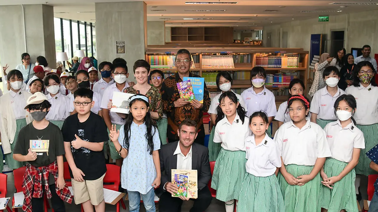 Perayaan Hari Literasi Internasional Kedubes Australia 2023