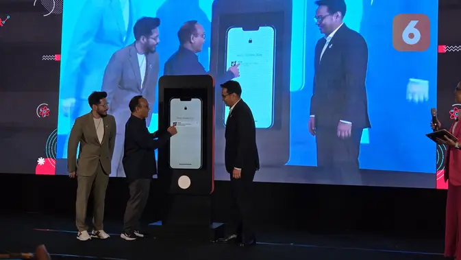 <p>Soft launching feed STEM TikTok di Indonesia oleh General Manager Content Operations Southeast Asia TikTok, Angga Anugerah Putra (kiri) yang mendapat dukungan dari Komdigi (Liputan6.com/ Agustin Setyo Wardani).</p>