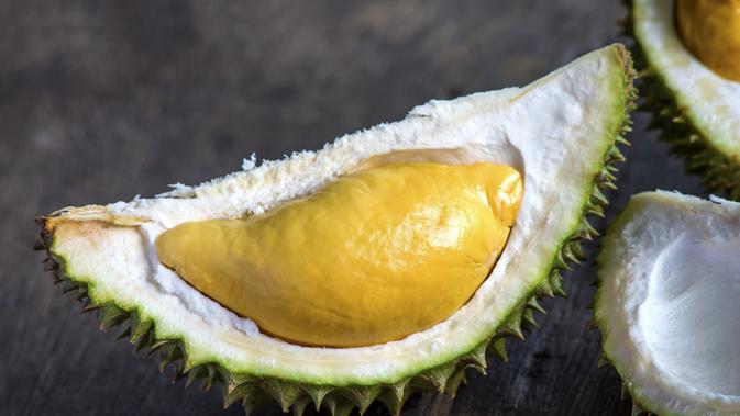 Ilustrasi durian (iStockphoto)