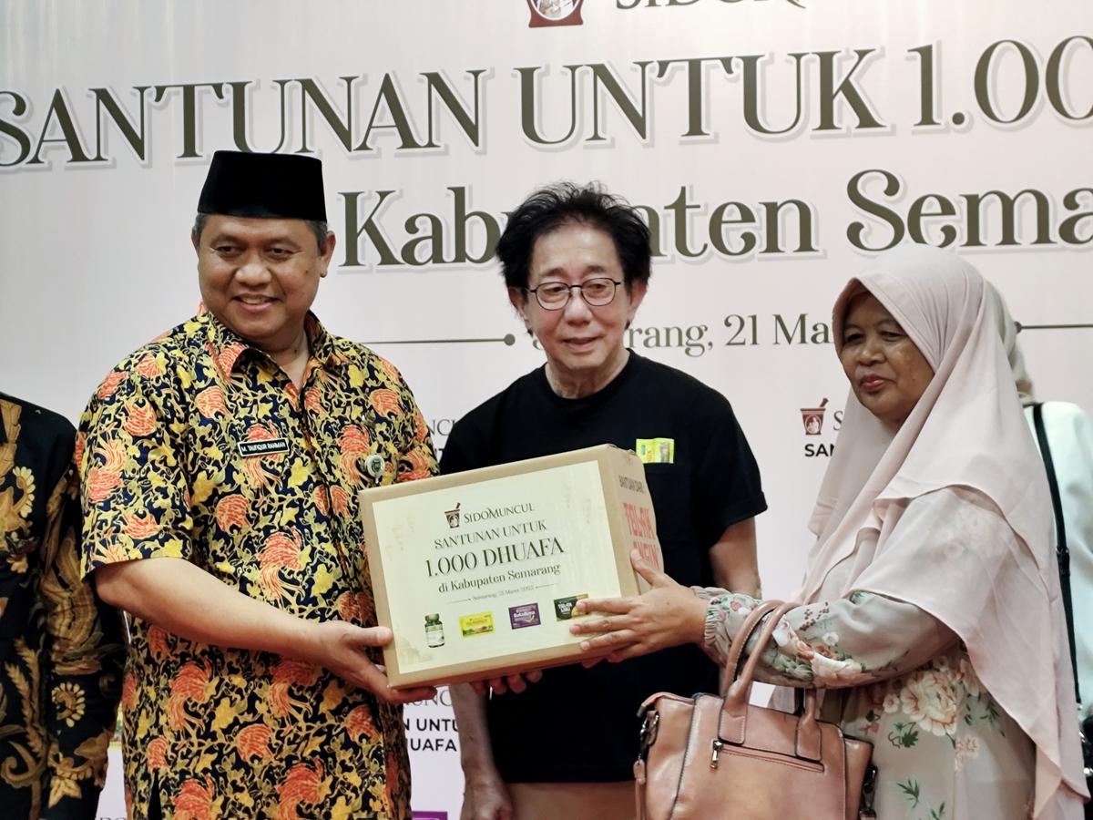 Peduli Sesama di Bulan Ramadan, Sido Muncul Santuni 1.000 Duafa di Kabupaten Semarang