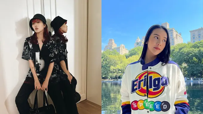 6 Inspirasi OOTD Bergaya Skena yang Bisa Ditiru dari Isyana Saravasti, Anya Geraldine, hingga Sheila Dara Aisha