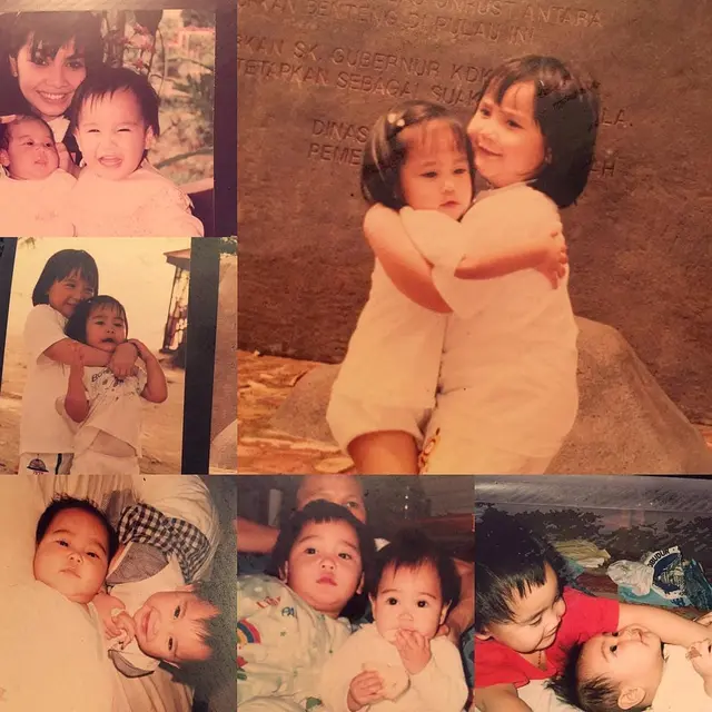 6 Potret Masa Kecil Nagita Slavina dan Caca Tengker, Menggemaskan