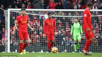 Liverpool harus mengakui keunggulan Swansea City setelah takluk 2-3 di Anfield. (Daily Mail)