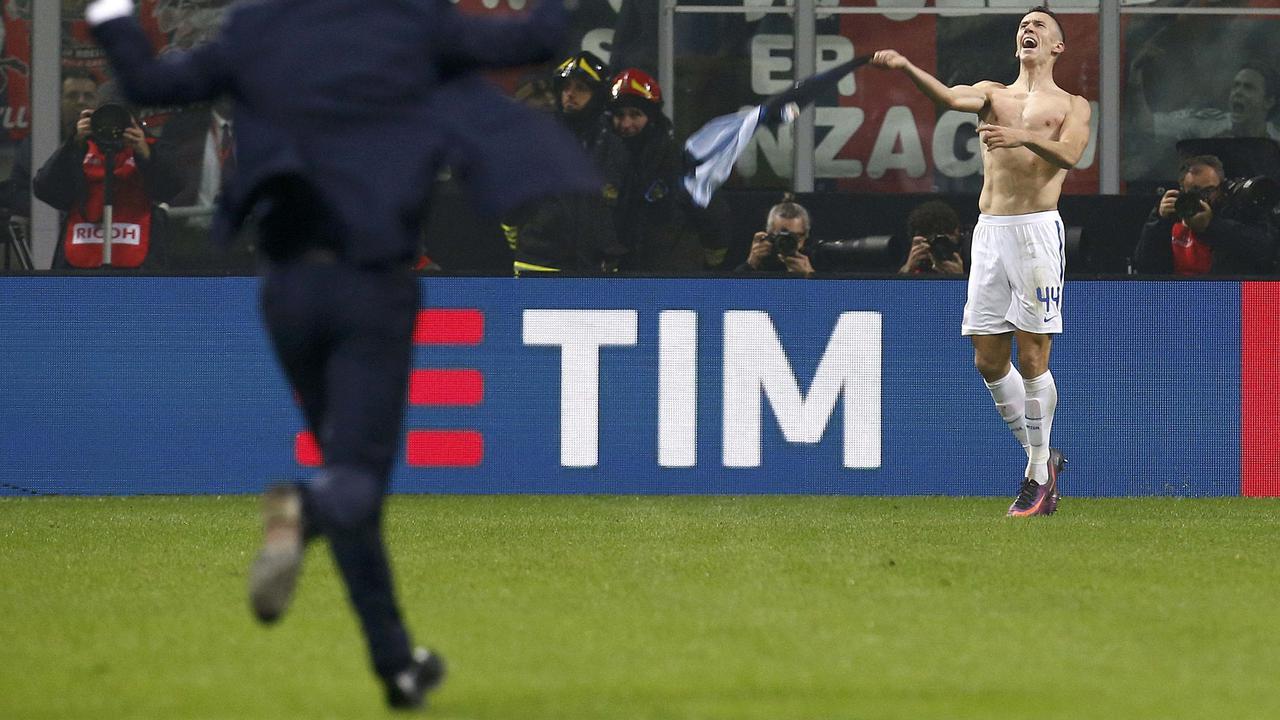 Winger Inter Milan Ivan Perisic (REUTERS/Alessandro Garofalo)