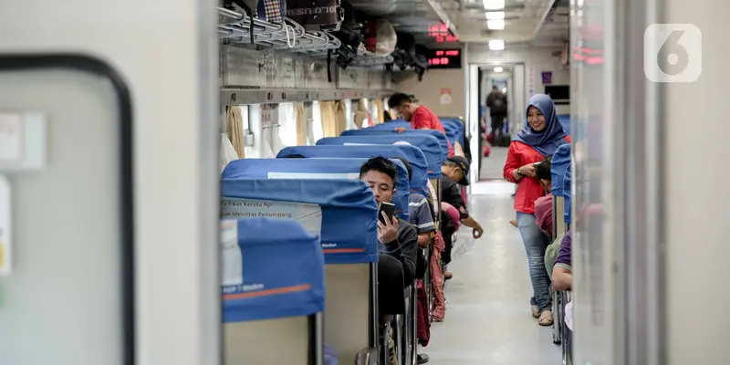 Libur Tahun Baru, 23 Persen Tiket Kereta dari Jakarta Masih Tersedia