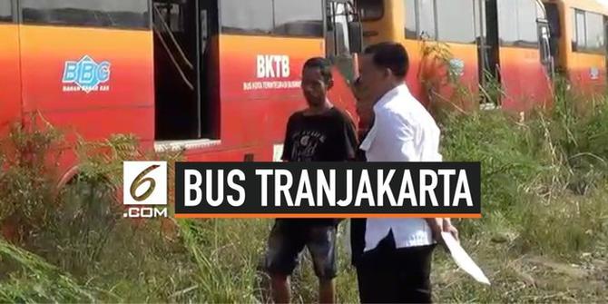 VIDEO: Ratusan Bus Transjakarta Terbengkalai
