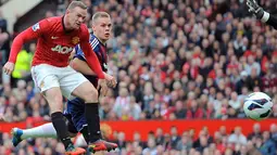 Aksi dan Gaya Wayne Rooney 