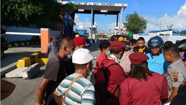 Cegah Penyebaran Corona Covid-19, Aktivis di Sikka Tolak Kedatangan KM Lambelu