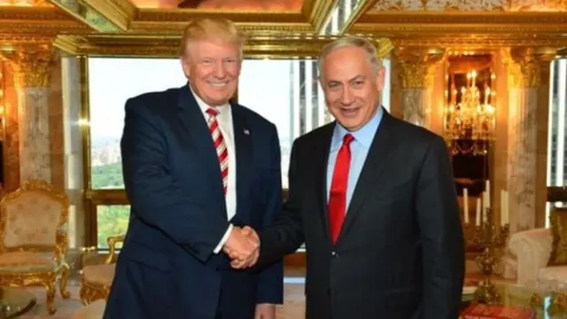 Pertemuan Donald Trump dan PM Israel Benjamin Netanyahu berlangsung di Trump Tower