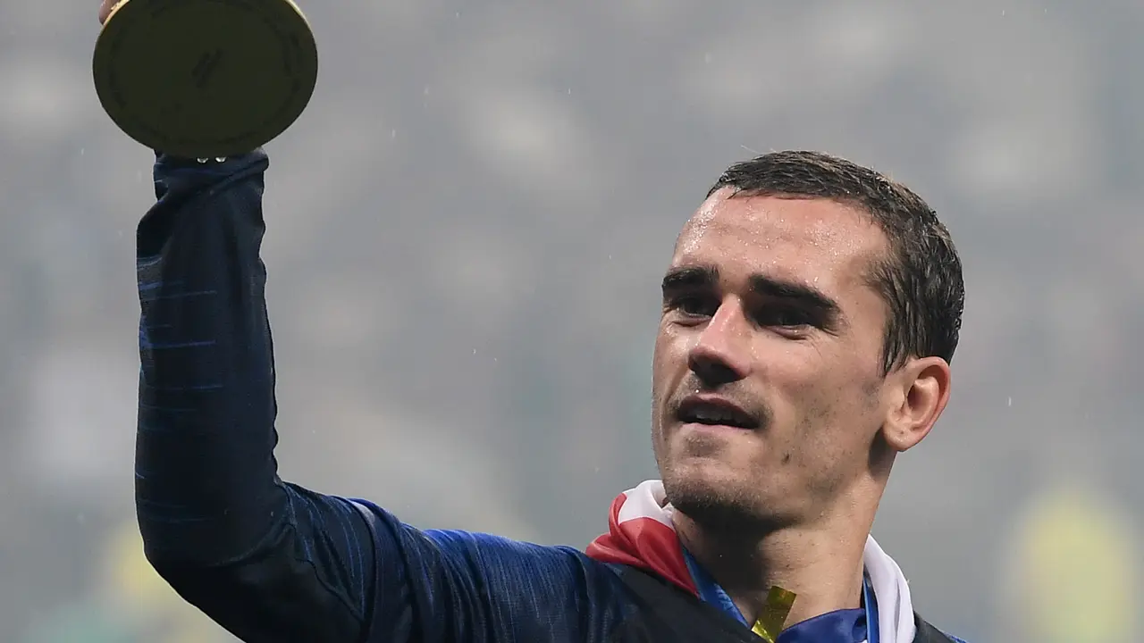 Aksi Antoine Griezmann yang Akan Hengkang dari Atletico Madrid