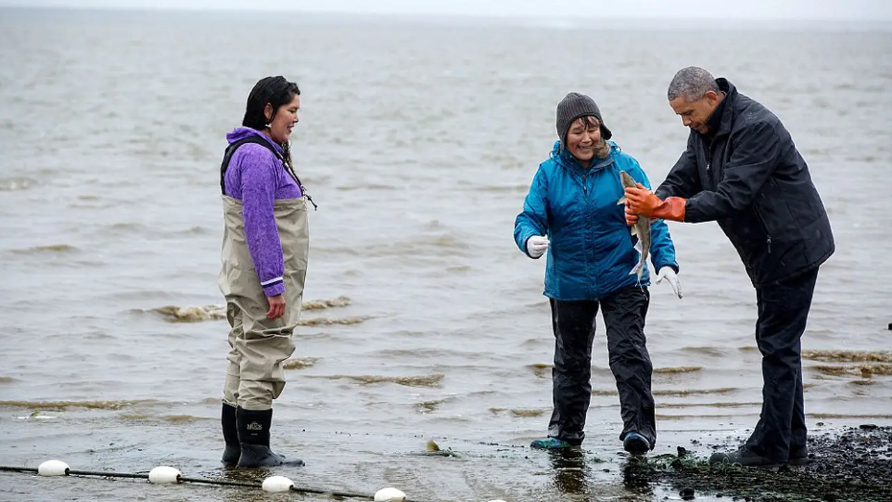 Simak! 10 Foto Menyentuh Hati dari Presiden Obama di 2015