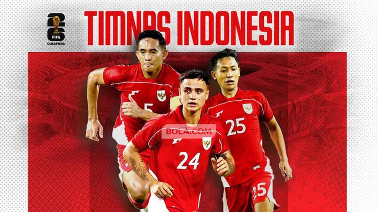 6 Pemain Dicoret Termasuk Calvin Verdonk, Berikut Ini 23 Pemain Timnas Indonesia untuk Hadapi Arab Saudi