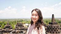 Yuna Nuna, salah satu Youtuber asal Korea yang jatuh cinta dengan budaya Indonesia. (Sumber: Instagram/@yunanunaaa)