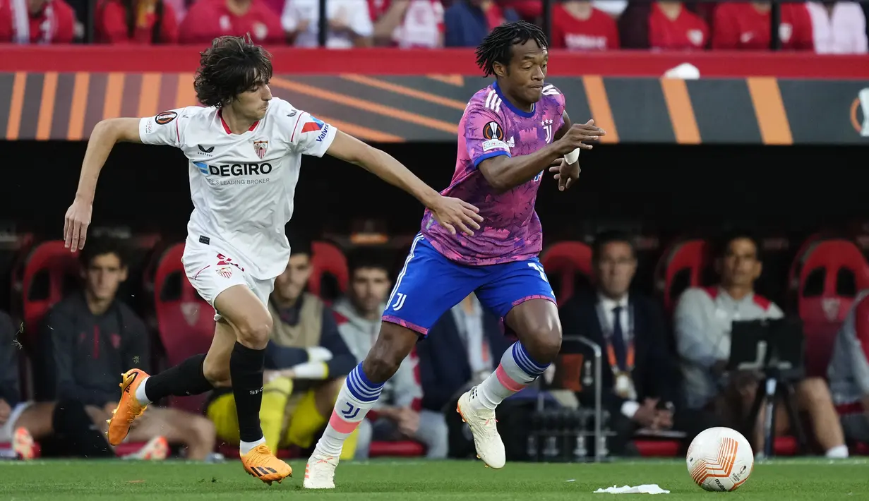 <p>Ini merupakan final Liga Europa ketujuh kalinya Sevilla sepanjang sejarah. (AP Photo/Jose Breton)</p>