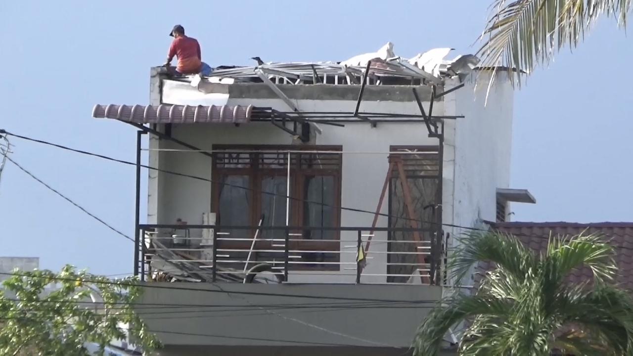 Cuaca Ekstrem Rusak 170 Rumah di Medan