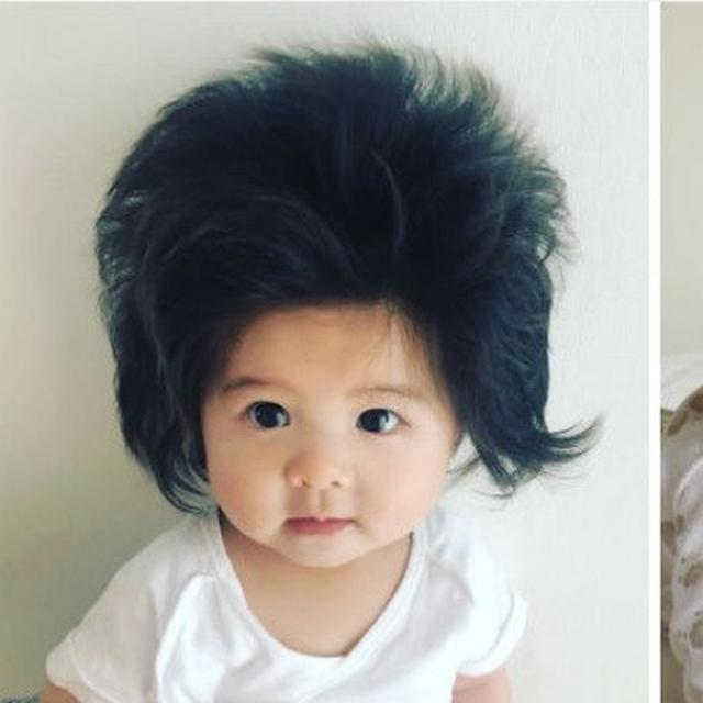 Viral Bayi Menggemaskan Punya Rambut Super Tebal Citizen6 Liputan6 Com