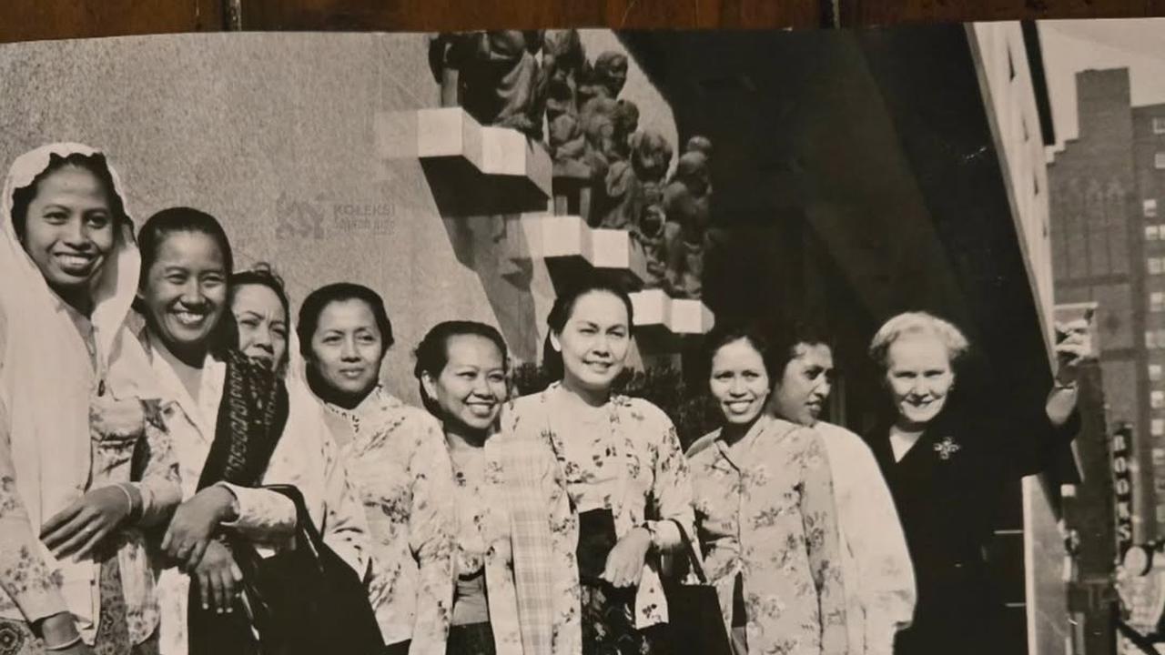Potret Srikandi Indonesia Tahun 1957 Saat Berkunjung ke Amerika Serikat