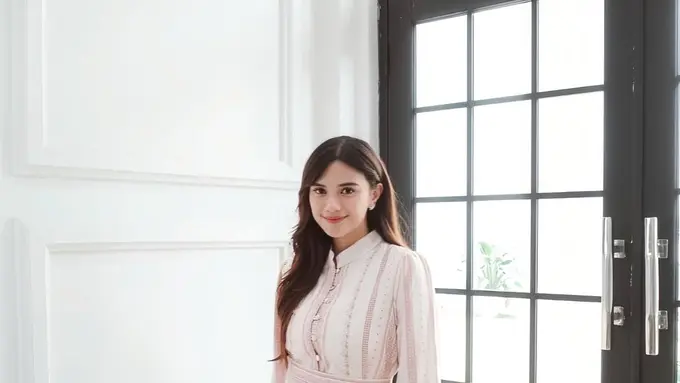 Anggun dalam Balutan Gamis Pastel, Gaya Modest Audi Marissa Ini Bisa Jadi Inspirasi Lebaran