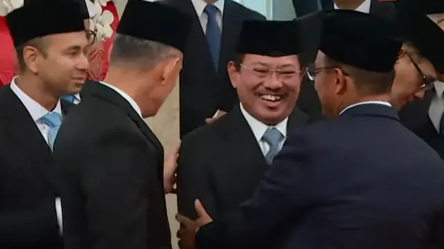 Mantan Menteri Kesehatan Terawan Agus Putranto tampak terlihat berada di Istana Kepresidenan pada Selasa, 22 Oktober 2024 saat ada pelantikan . (Dok Tangkapan Layar